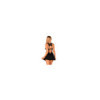 Donna Dream babydoll et String - Noire